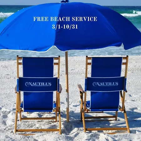 Nautilus 2710 Gulf View 2 Bedroom 7Th Floor Free Beach Service
